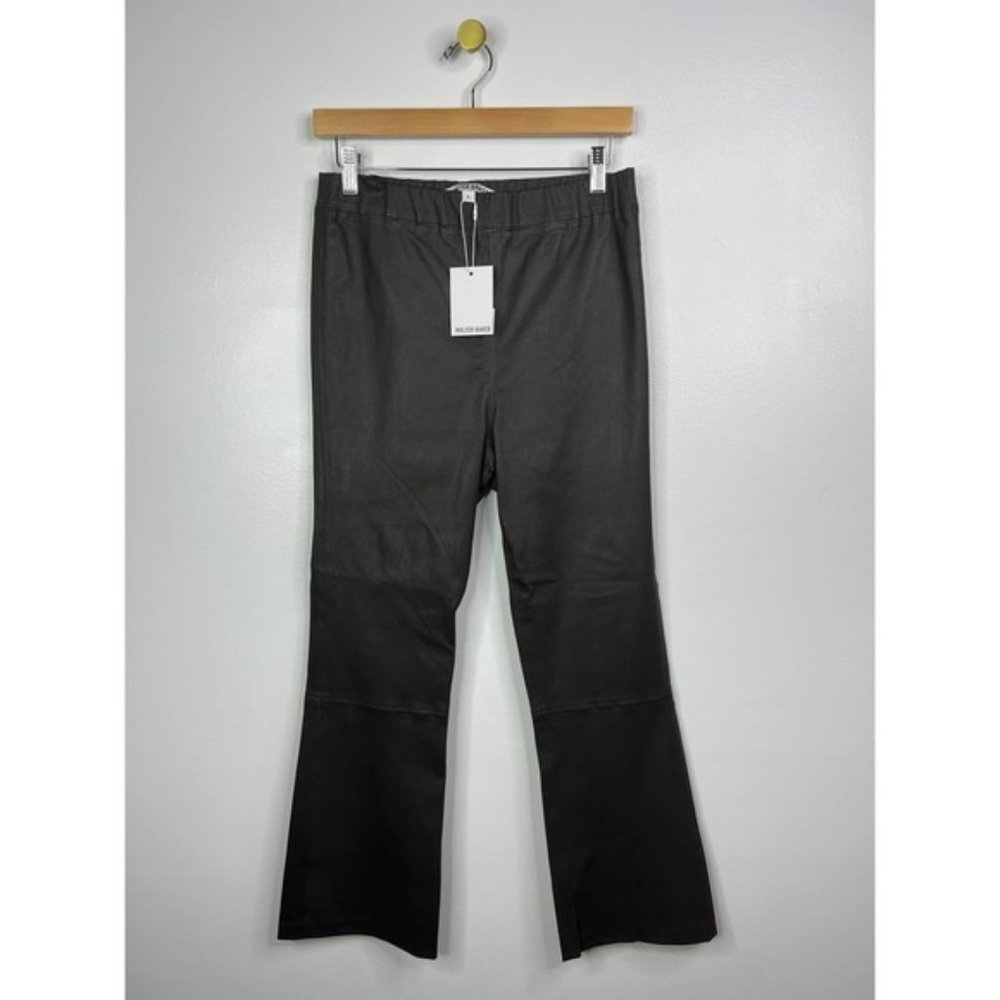 Walter Baker Lori Flare Leg Elastic Waist Pant Women's Mocha Size: L NWT - Picture 2 of 11